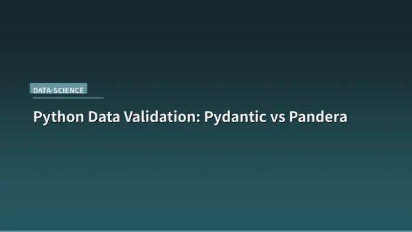 Python code showing data validation schemas on a dark terminal