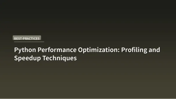 Python code editor showing profiling output with function call statistics and timing data
