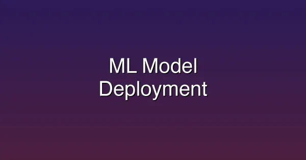 Machine learning model deployment pipeline with Docker containers and monitoring dashboards