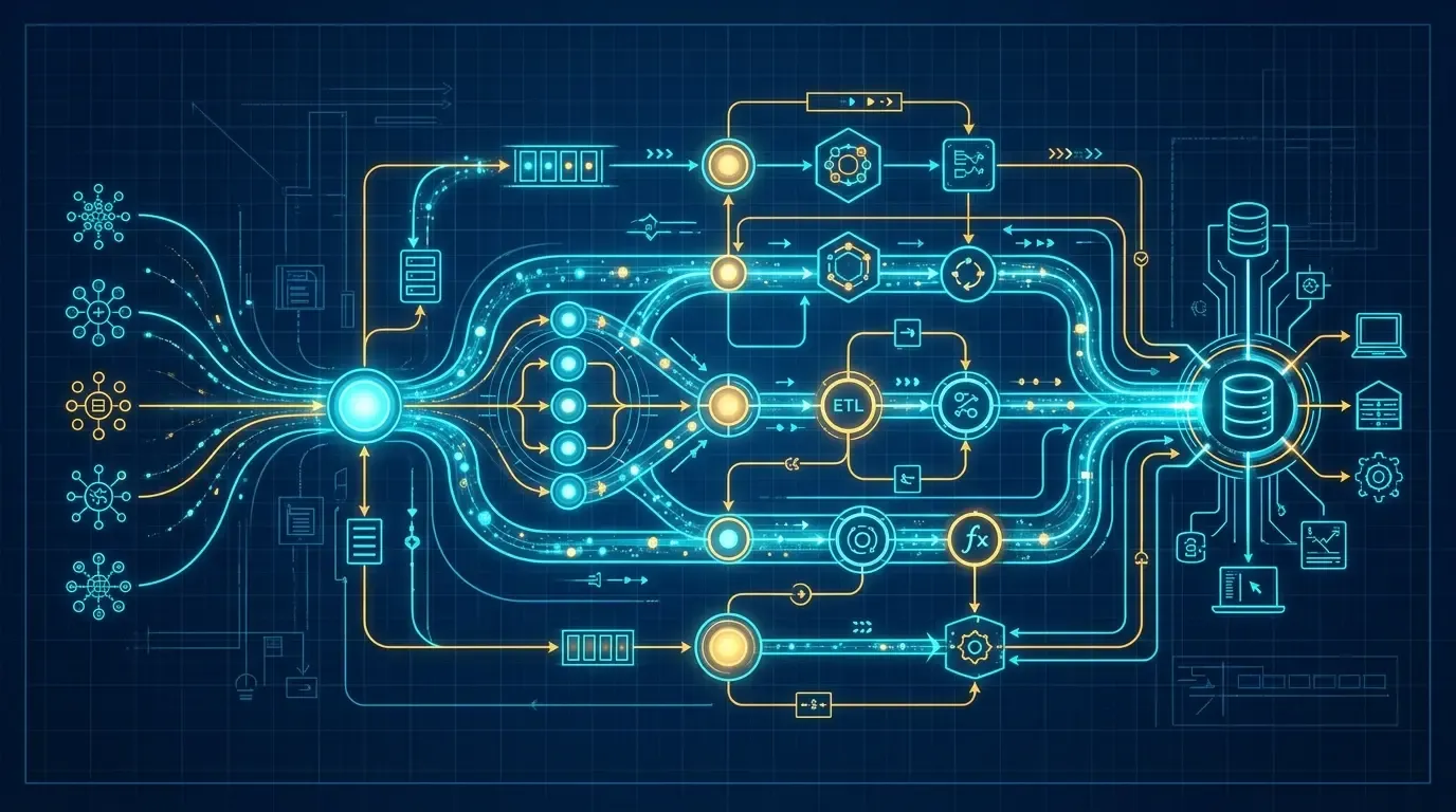 Concept illustration of the OpenAI Realtime event flow in a Python application, from session setup to streamed deltas and final response